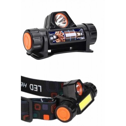 Kafa Lambası Çalışma Işığı Süper Parlak Mıknatıslı Lityum Lion Pilli Kafa Lambası Çalışma Işığı Süper Parlak Mıknatıslı Lityum Lion Pilli