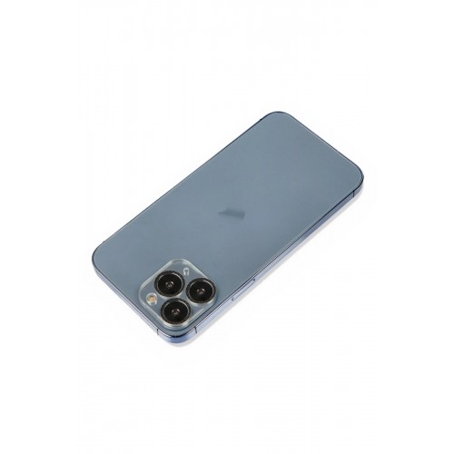 iPhone 11 Pro Shine Kamera Lens Koruma Cam - Siyah-(5796)