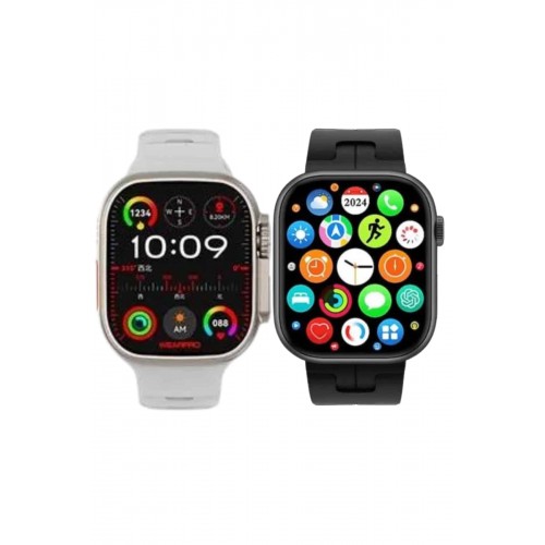 Yeni Nesil Akıllı Saat Çağrı Cevaplama Müzik Dinleme Plastik Kordon Mesaj Bildirimleri