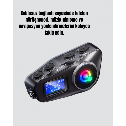 500 Metre İnterkom Mesafeli Kask Kulaklığı Gürültü Engelleyici 500 Metre İnterkom Mesafeli Kask Kulaklığı Gürültü Engelleyici