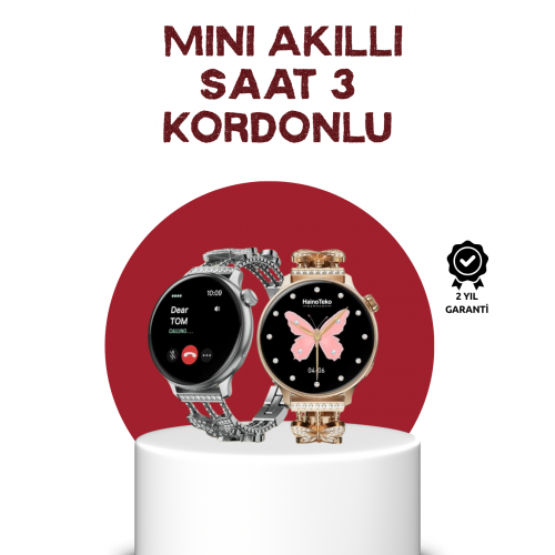 Akıllı Saat – Dokunmatik Ekran Spor Modu ve Kalp Atış Sensörü