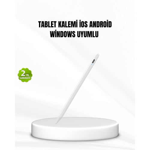 Akıllı Dokunmatik Kalem – Type-C Şarjlı Manyetik Apple Pencil Alternatifi Stylus Pen