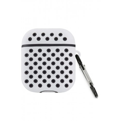 Airpods 2 (2.nesil) Spor Delikli Kılıf - Gri-Siyah-(5796) Airpods 2 (2.nesil) Spor Delikli Kılıf - Gri-Siyah-(5796)
