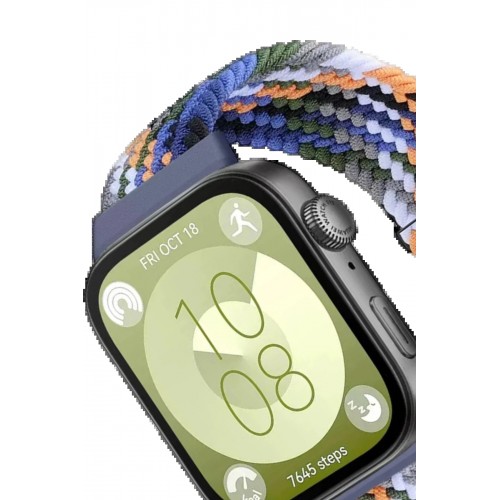 Huawei Fit 4 Star Kordon - Gökkuşağı 3-(5796)