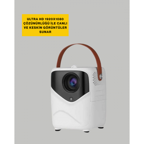 Çoklu Giriş Destekli Projektör – HDMI USB ve Kulaklık Bağlantı Seçenekleriyle Geniş Uyumluluk
