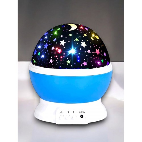 Yıldızlı Gökyüzü Efektli Projektörlü Masa ve Gece Lambası