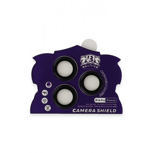 iPhone 14 Pro Max Bilvis Titan Kamera Lens - Derin Mor-(5796) iPhone 14 Pro Max Bilvis Titan Kamera Lens - Derin Mor-(5796)