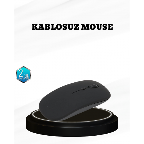 Kablosuz Oyuncu Mouse – Anlık DPI Geçişi Gelişmiş Sensör Hassas ve Akıcı Kontrol