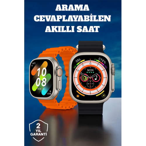 Kablosuz Şarjlı Çağrı ve Müzik Kontrolü Sağlayan Akıllı Saat