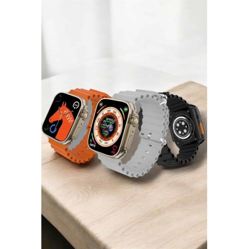 Kablosuz Şarjlı Çağrı ve Müzik Kontrolü Sağlayan Akıllı Saat