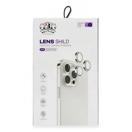 iPhone 16 Bilvis Titan Kamera Lens - Siyah-(5796)