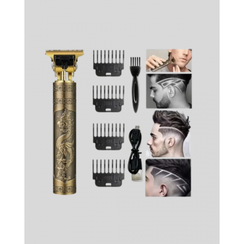 Profesyonel Çizik Tıraş Makinesi – T Çelik Bıçaklı 120 Dakika Şarjlı Kullanım 3 Başlıklı