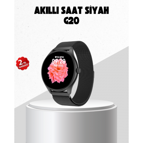 G20 Mini Akıllı Saat – iPhone & Android Uyumlu Adım Sayar ve Uyku Takipli