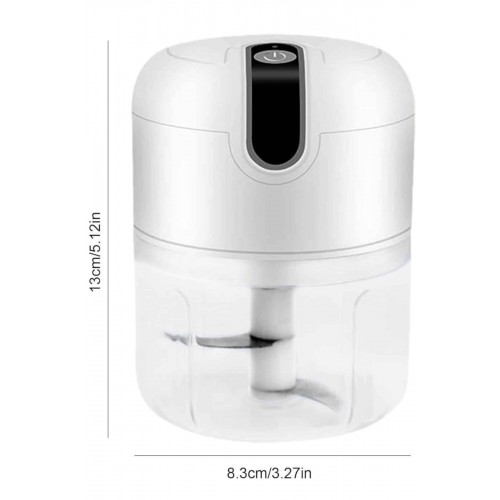 Mini Doğrayıcı Rondo Taşınabilir Mini El Blender Paslanmaz Çelik