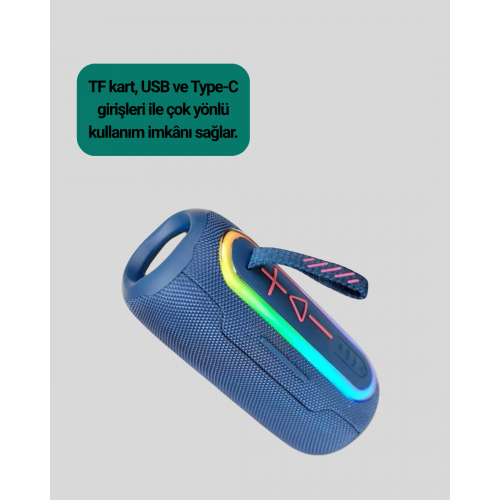 Taşınabilir Şarjlı Bluetooth Hoparlör Güçlü Bas Taşınabilir Şarjlı Bluetooth Hoparlör Güçlü Bas