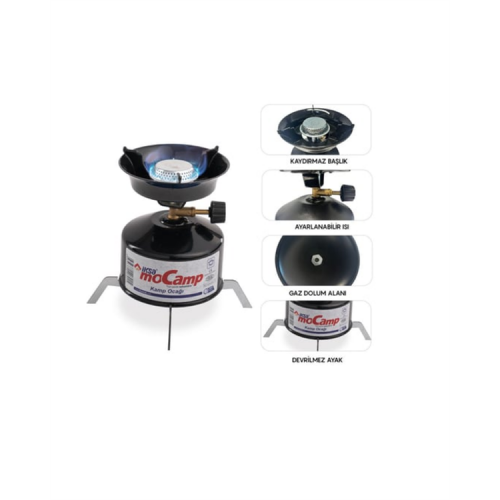 Dayanıklı Paslanmaz ve Yüksek Isı Dayanımlı Kamp Ocağı – Uzun Süreli Kullanım İçin