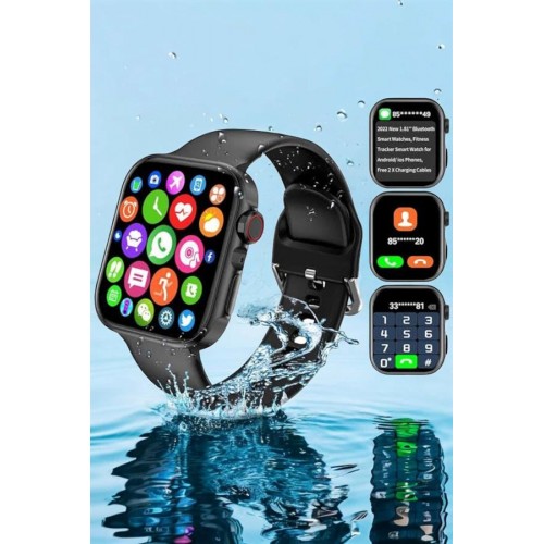 Akıllı Saat Bluetooth Bağlantı ve 24 Saat Sağlık İzleme GPS Arama Cevaplama