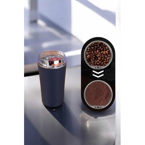 Taşınabilir Kahve & Baharat Öğütücü Kolay Temizlenebilir ve Uzun Ömürlü Paslanmaz Çelik Taşınabilir Kahve & Baharat Öğütücü Kolay Temizlenebilir ve Uzun Ömürlü Paslanmaz Çelik