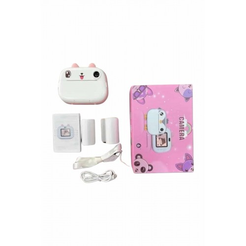 Dijital HD Video Kamera Çocuk Fotoğraf Makinesi  Anlık Termal Rulo