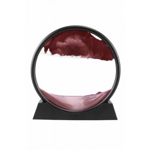 3D Led Işıklı Kum Saati Gece Lambası Hareketli Sulu Kum Saati Dekoratif 3D Led Işıklı Kum Saati Gece Lambası Hareketli Sulu Kum Saati Dekoratif