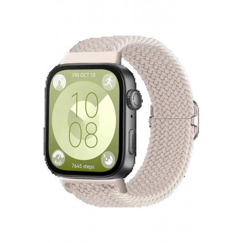 Huawei Fit 4 Star Kordon - Bej-(5796)