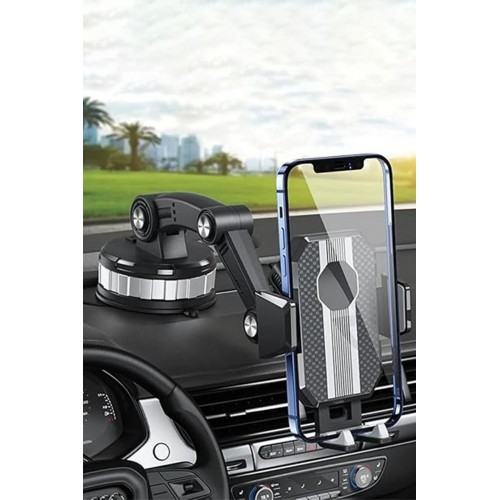 Vlike V13 Vantuzlu 360 Derece Ayarlanabilir Araç Tutucu - Siyah-(5796) Vlike V13 Vantuzlu 360 Derece Ayarlanabilir Araç Tutucu - Siyah-(5796)