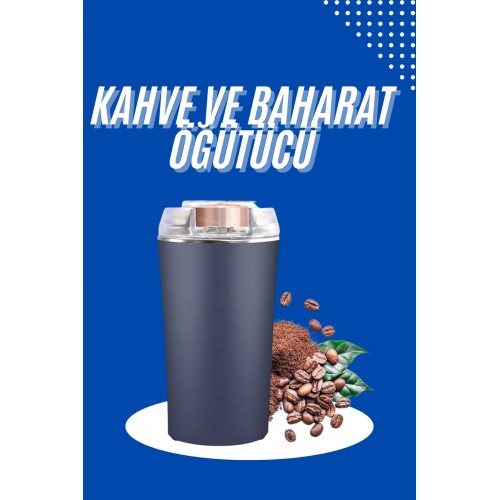 Yeni Nesil Kahve ve Baharat Öğütücü Paslanmaz Çelik Kahve Değirmeni