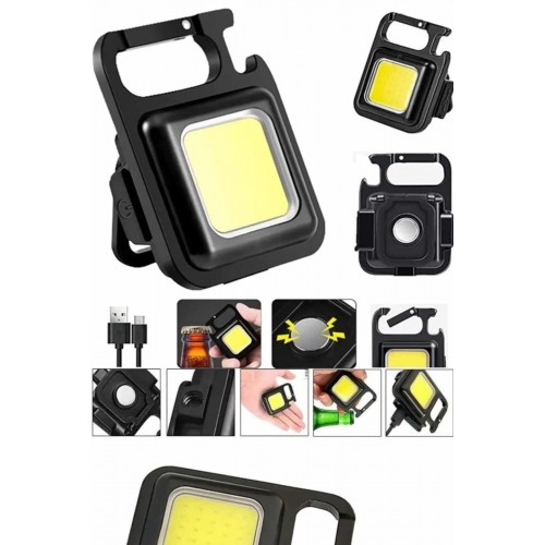 Işıldak USB Şarjlı Cep El Feneri Taşınabilir Mini Led Işık Çok Fonksiyonlu Işıldak USB Şarjlı Cep El Feneri Taşınabilir Mini Led Işık Çok Fonksiyonlu