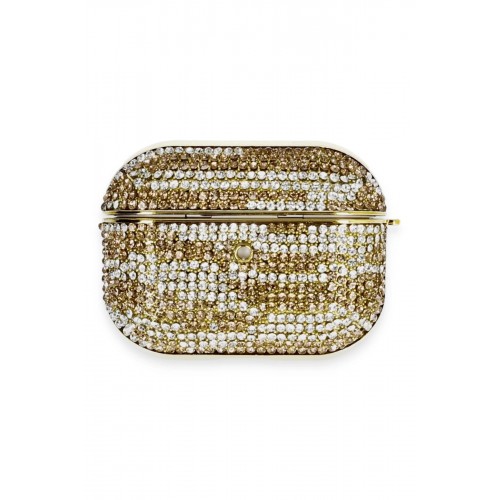 Airpods Pro 2 (2.nesil) Klor Taşlı Kılıf - Desen 6-(5796)