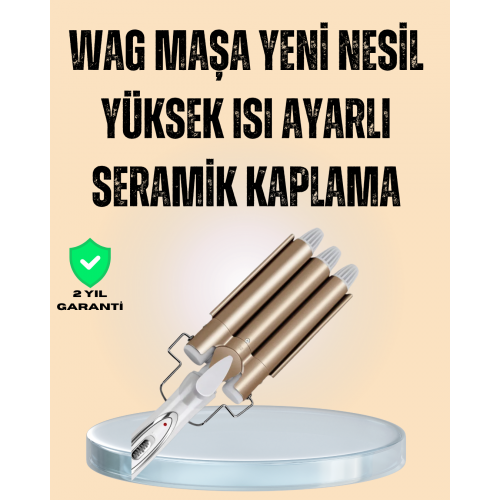 Ayarlanabilir Isılı Bukle Saç Maşası