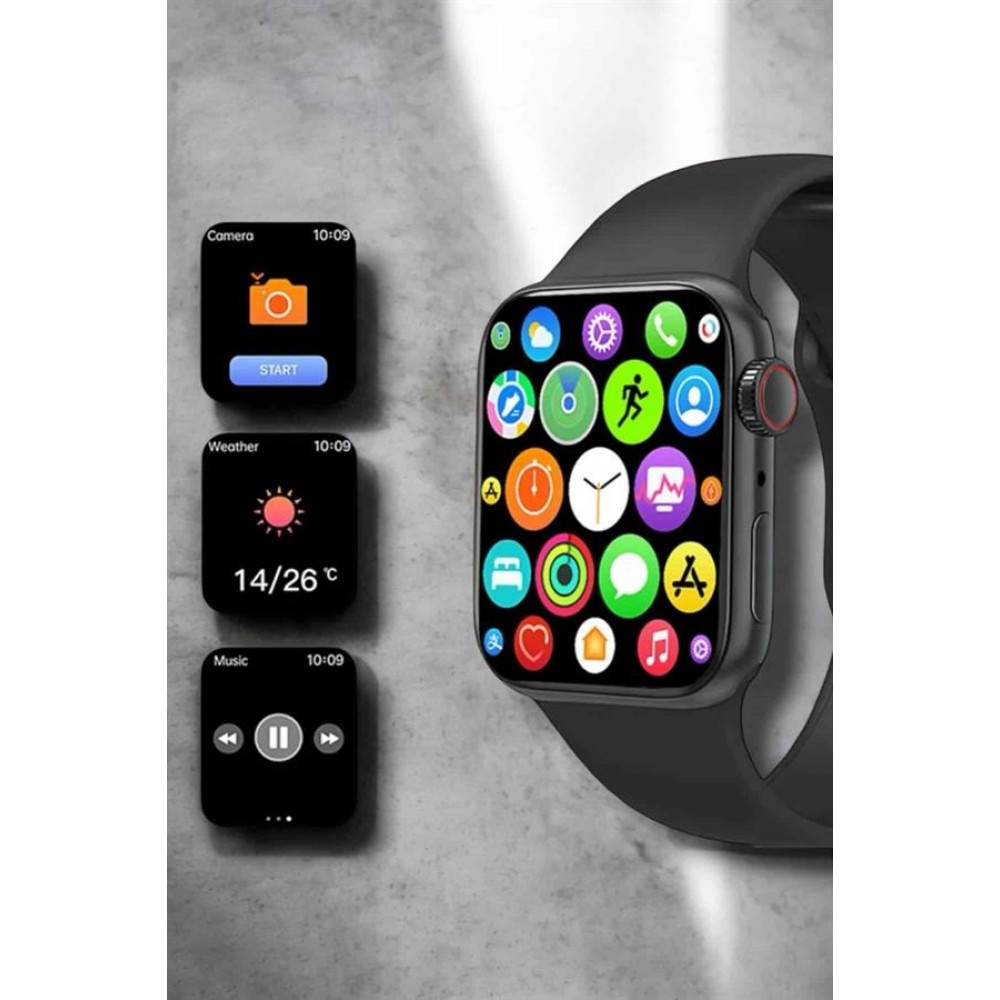 Akıllı Saat 44mm Çelik Kasa OLED Ekran ve Gelişmiş Sağlık Takibi