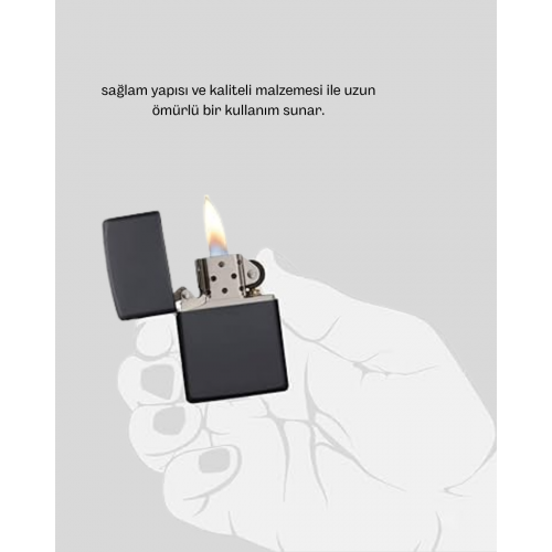 Tasarım Metal Çakmak Minimal Mat Yüzeyli ve Şık Görünümlü Tasarım Metal Çakmak Minimal Mat Yüzeyli ve Şık Görünümlü