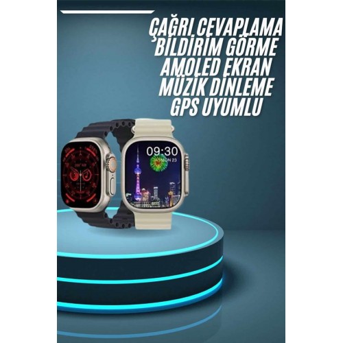 Akıllı Saat Çok Fonksiyonlu Uzun Pil Ömürlü Çağrı Cevaplayabilen Kol Saati