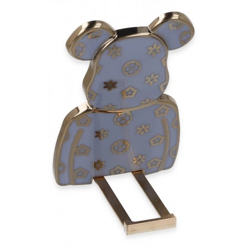 Astro Stand Ayıcık Desenli - Açık Mavi-(5796)