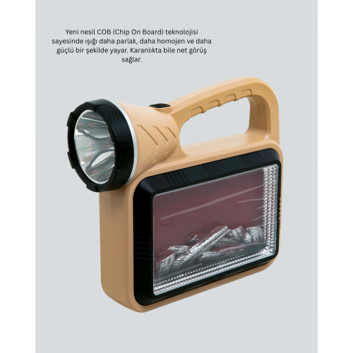 Solar Alev Lambası – Kamp Bahçe ve Dış Mekan İçin