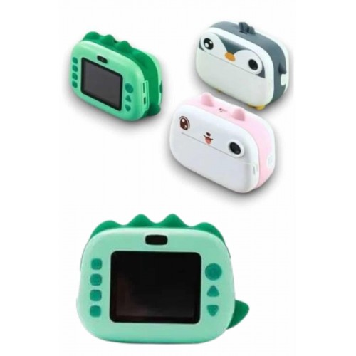 Çocuklar İçin Özel Fotoğraf Makinesi Farklı Desen Seçenekli 3 Adet Rulo