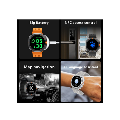 Bluetooth ve Sesli Görüşme Özellikli Akıllı Saat | 2