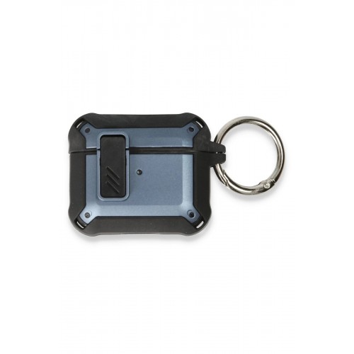 Airpods 3 (3.nesil) Truva Kılıf - Mavi-(5796)