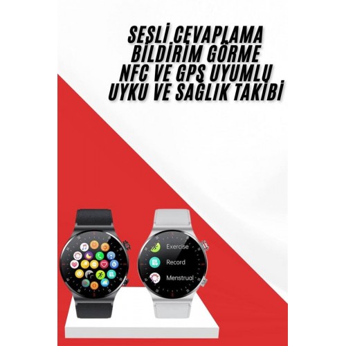 Akıllı Saat Arama Cevaplama Müzik Dinleme GPS Takibi