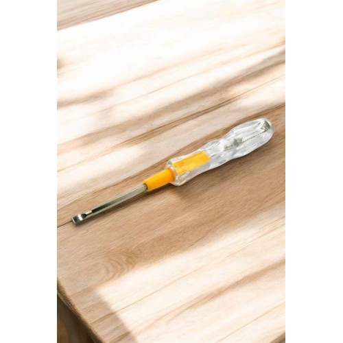 Çift Taraflı Elektrik Kontrol Kalemi Şeffaf Tornavida Çift Taraflı Elektrik Kontrol Kalemi Şeffaf Tornavida