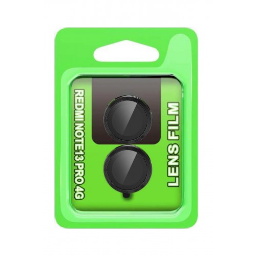 Xiaomi Redmi Note 13 Pro 4G Raze Metal Kamera Lens - Siyah-(5796)