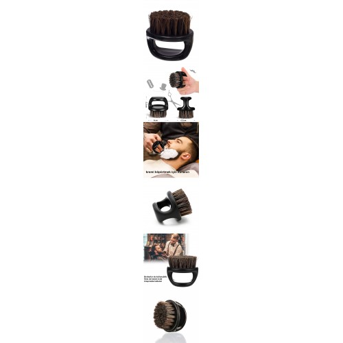 Turk At Kılı Sakal Tarama Tıraş Temizlik Fırçası Absolute Professional