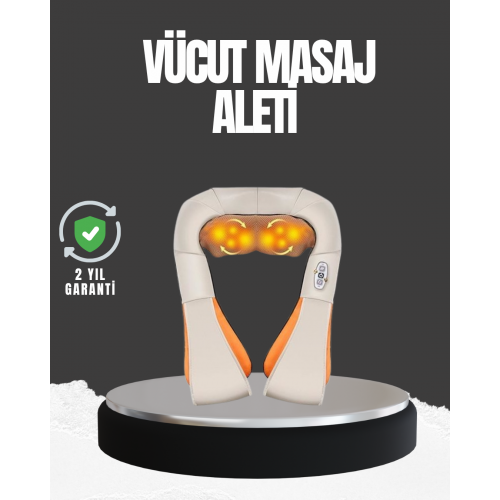 4D Yoğurma Teknolojili Masaj Cihazı-Boyun Omuz için uygun