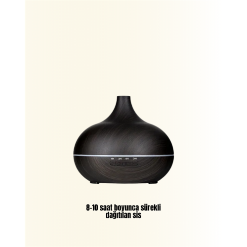 7 Renk Işıklı Ultrasonik Hava Difüzörü – Sessiz ve Güvenli Kullanım 7 Renk Işıklı Ultrasonik Hava Difüzörü – Sessiz ve Güvenli Kullanım