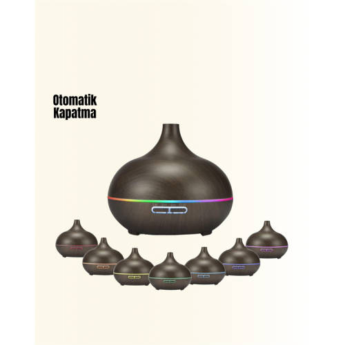 7 Renk Işıklı Ultrasonik Hava Difüzörü – Sessiz ve Güvenli Kullanım 7 Renk Işıklı Ultrasonik Hava Difüzörü – Sessiz ve Güvenli Kullanım