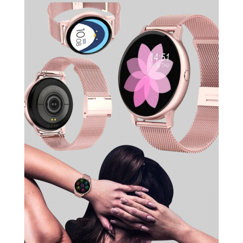 Akıllı Saat – Bluetooth 5.0 Suya Dayanıklı Kablosuz Şarj