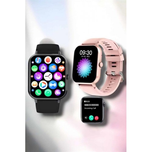 Akıllı Saat iOS ve Android ile Uyumlu Şık ve Çok Fonksiyonlu