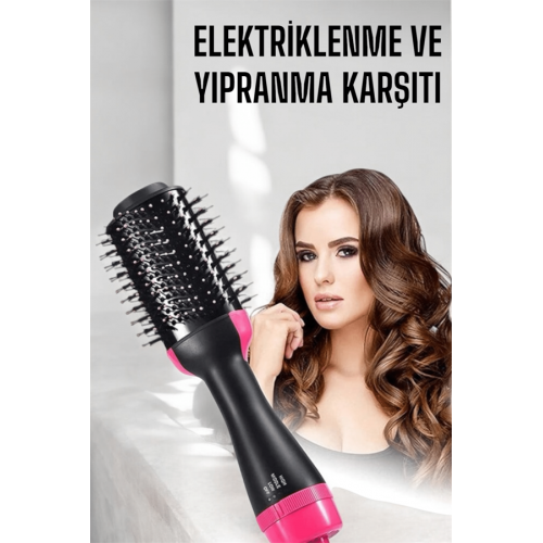 Fön Tarak Elektriklenmeyi Önleyen ve Parlaklık Veren Saç Şekillendirici