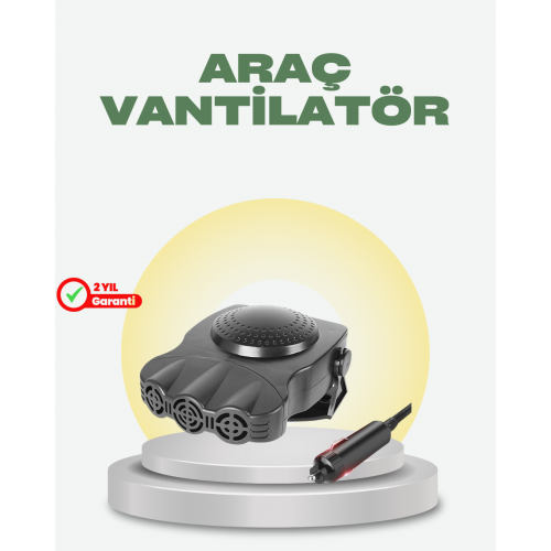 Çok Fonksiyonlu Araç İçi Isıtıcı ve Hava Temizleyici