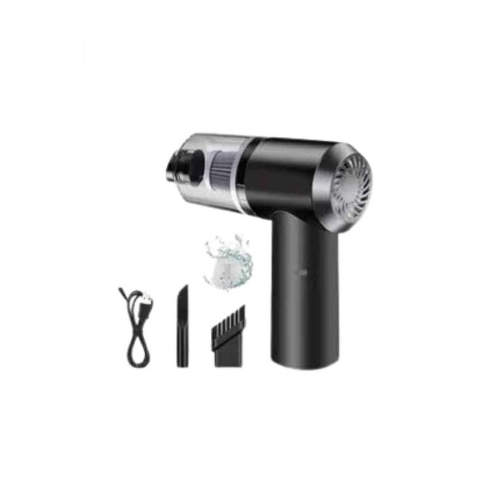 Vakumlu Araç İçi Süpürge Taşınabilir Pratik Şarjlı Temizlenebilir